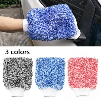 Новая щетка для мытья автомобиля, полотенце, губка для автомобиля, перчатка из микрофибры, средство для автоматической чистки.