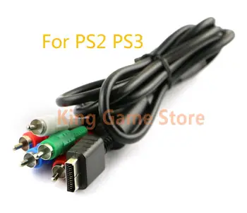 1шт 1,8 м 6 ФУТОВ HDTV AV Аудио-Видео Компонентный Кабель для PS2 PS3 Шнур контроллера Аудио-Видео Компонентные Кабели для PS2 PS3