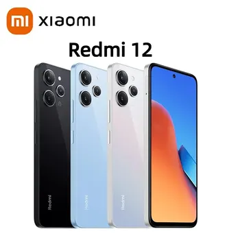 Мобильный Телефон Xiaomi Redmi 12 Глобальная Версия MTK Helio G88 50MP AI Тройная Камера Большой 6,79 