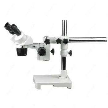 Стереомикроскоп-AmScope Поставляет стереомикроскоп 5X-10X-15X-30X с однорычажной штангой