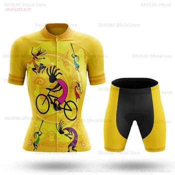 Короткая Командная Велосипедная Майка для женщин, Комплект Велосипедной одежды, Велосипедная одежда, Гелевая прокладка 19D, 2022