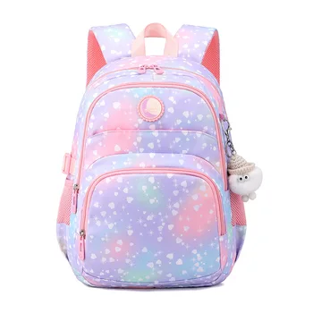 Школьные сумки для милых девочек, рюкзак для начальной школы, ранец, детская сумка для книг, школьная сумка принцессы, Mochila Infanti