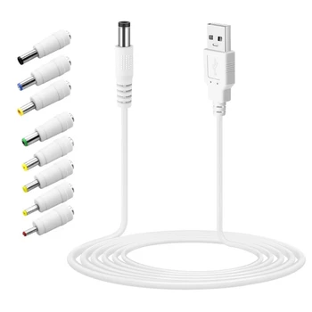 Универсальный комплект кабелей питания от USB до DC5V для светодиодных ламп, камер и многого другого