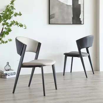 Обеденные стулья, домашние стулья для обеденного стола в скандинавском стиле, современные простые спинки табуретов, легкие роскошные гостиничные стулья, офисные переговорные устройства