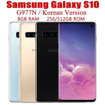 Оригинальный Разблокированный Samsung Galaxy S10 5G G977N Корейской версии 6,7 