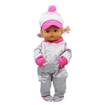 2020 Новый серебристый комбинезон Кукольная Одежда Подходит для 42 см Куклы Nenuco Nenuco su Hermanita Аксессуары Для Кукол
