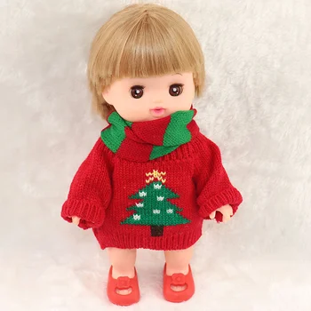 Осенне-зимняя одежда для кукольного домика, украшение для детского дня рождения для девочки, свитер своими руками