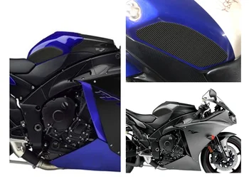 3D Мотоциклетные Противоскользящие Накладки На Бак, Наклейка, Боковые Газовые Наколенники, Тяговые Накладки Для Yamaha YZF-R1 YZF YZF1000 R1 2009-2014