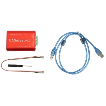 CAN Analyzer CANalyst-II USB to CAN Analyzer Адаптер-преобразователь CAN-шины CAN, Совместимый с ZLG USB to CAN