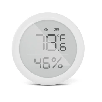 Для интеллектуального датчика температуры и влажности Tuya Zigbee Цифровой датчик температуры и влажности