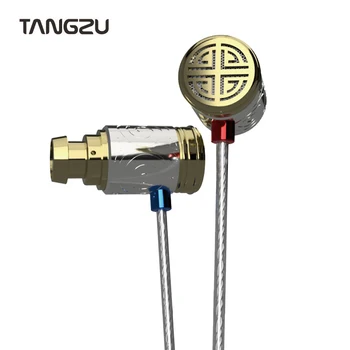 Музыкальный Наушник TANGZU Princess Changle 6 мм Динамический Блок Гарнитура-вкладыш 3,5 мм Штекер С Микрофоном HIFI Проводные Наушники WAN ER SG