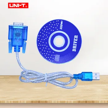 Цифровой мультиметр UNI-T UT61E кабель RS232-USB с программным обеспечением CD PC кабель для передачи данных UT61A UT61B UT61C UT61D UT61E