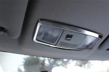 Стайлинг автомобиля Украшение передней лампы для чтения Круговая крышка лампы для чтения 2013 Mitsubishi Asx Outlander Отделка из нержавеющей стали 1шт