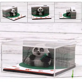 Волшебный Замок 3D Блокнот Дизайн Бумага Для Заметок Канцелярские Принадлежности Подарок Новизны 3D Липкий Блокнот Детские Подарки Прямая Поставка