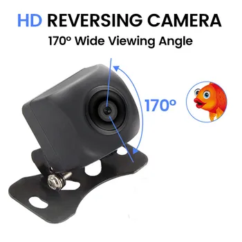 HD КАМЕРА ЗАДНЕГО ВИДА с широким углом обзора 170 градусов Универсальная трековая камера AHD SUPER SHARK Камера ночного видения 1280 * 720P