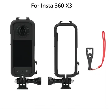 Для Insta 360 One X3 Аксессуары Защитная Рамка Пограничный Чехол Крепление-Адаптер для Защиты Экшн-камеры Insta360