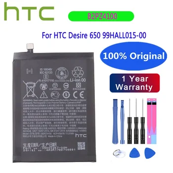 Новый 100% Оригинальный Аккумулятор 2940mAh B2PZ4100 Для HTC Desire 650 99HALL015-00 Desire 650 4G Высококачественная Замена Телефона Bateria