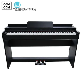 черное электронное пианино с 88 клавишами, лучшая цифровая взвешенная клавиатура для фортепиано