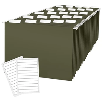 Подвесные папки Комплект из папок для файлов 25 размеров Подвесные папки Папки для файловых шкафов