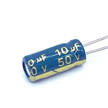 20 шт./лот 50V 10UF алюминиевый электролитический конденсатор размером 4*7 мм 10UF 20%