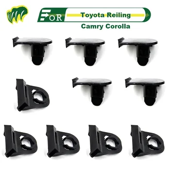 5 Комплектов для Toyota Reiling Camry Corolla ES ES300ES350 Авто облицовка переднего крыла бампер Пластиковая застежка Клип Задняя застежка