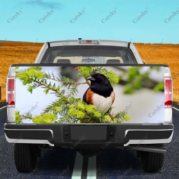 наклейка с изображением животных magpie, аксессуары для модификации задней части грузовика, универсально подходящие для легковых автомобилей, наклейки для грузовиков