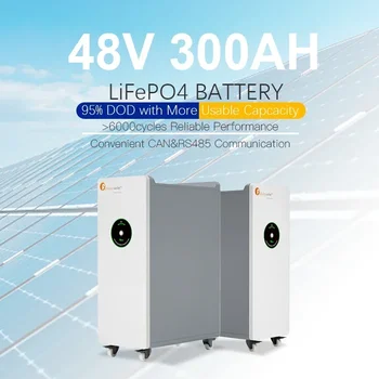 литий-ионный аккумулятор felicity solar 51,2v 48v 300ah powerwall 16s byd lifepo4 с bms