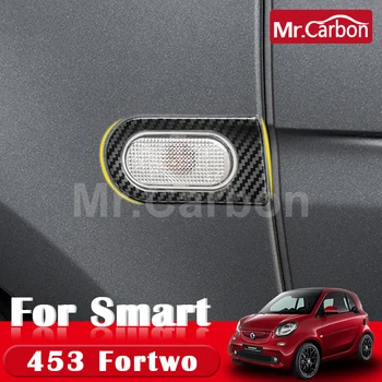 Фонарь бокового поворота автомобиля, Декоративная наклейка из нержавеющей стали, Защитный чехол для новых аксессуаров для внешнего оформления Smart 453 Fortwo