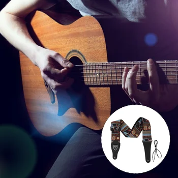 Регулируемый плечевой ремень для гитары, 1 шт., Износостойкий ремень для гитары (разные цвета)