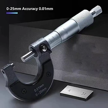 наружный микрометр 100 мм Прецизионный калибровочный суппорт Микрометр Механические инструменты для мастерской