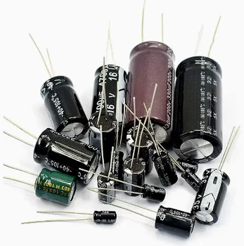 20шт Алюминиевый электролитический конденсатор 330 мкф 50 В 50 В 330 МКФ 10 * 16 мм