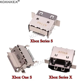 Для Xbox one Slim/ X /Series X Замена разъема HDMI-совместимого порта для Microsoft Xbox One S Slim