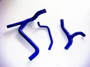 Синий силиконовый Y-образный шланг радиатора для 2009-2015 Kawasaki KX450F 2009 2010 2011 2012 2013 2014 2015