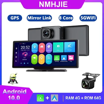 NMHJIE 4G Android 10 Dash Cam 10,26 