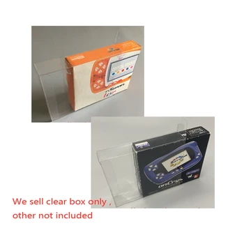 10 шт. Прозрачная крышка коробки для Bandai Wonder Swan, цвет для WSC, пластиковый игровой дисплей, коробка для хранения, защитный чехол