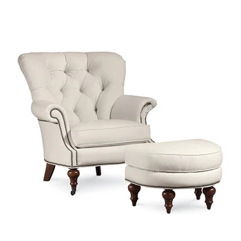 Односпальный диван в американском и европейском стиле, легкая роскошь и простота, ткань, массив дерева, педали, кресло с откидной спинкой