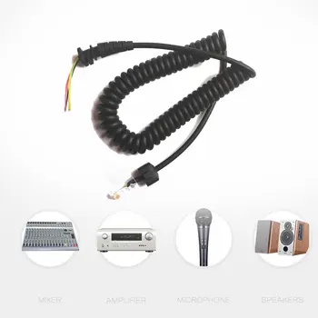 Микрофонный кабель для Yaesu MH-48A6J FT-7800 FT-8800 FT-8900 FT-7100M FT-2800M FT-8900R