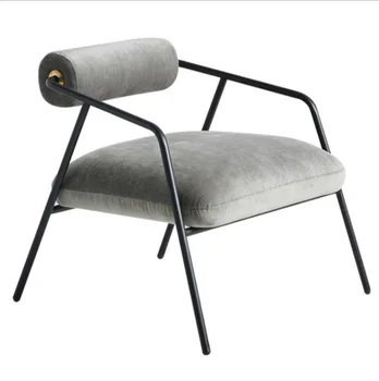Минималистичный стиль Простой Итальянский стиль Легкий роскошный одноместный диван-кресло для отдыха в постмодернистском креативном доме, гостиной, Кресло для отдыха