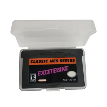ExciteBike 32-Битный Картридж для Компиляции Видеоигр с Консольной Картой для английского Языка