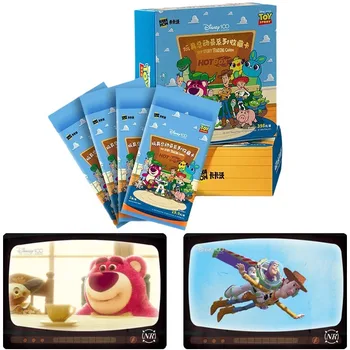 Disney Toy Story Базз Лайтер Lotso NR Коллекция Аниме Карт Booster Box Игровые Игрушки Для Семьи И Детей Рождественский Подарок