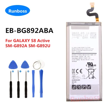 EB-BG892ABA 4000 мАч Новый Высококачественный Сменный Аккумулятор Для Samsung Galaxy S8 Active SM-G892A SM-G892U G892F G892A G892 Телефон