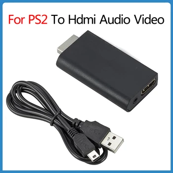 Для PS2-Hdmi Аудио-Видео Для Sony PlayStation 2 Портативный PS2-Совместимый аудио-Видео Кабель преобразования 480i/480p/576i TV HD