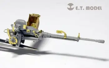 ET Модель 1/35 EA35-015 Китайский PLA 12,7 мм Автомат AA и коробка для боеприпасов