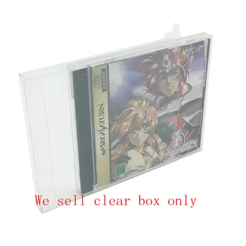 10шт Прозрачная коробка для sega dreamcast DC SS коллекция игровых карт дисплей для хранения 1CD защитная коробка для домашних ЖИВОТНЫХ