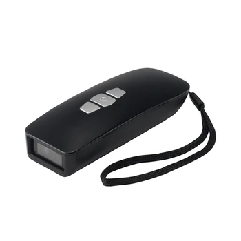 Bluetooth Сканер штрих-кодов Мини Портативный Считыватель штрих-кодов USB Проводной/Bluetooth/ 2.4G Беспроводной 1D 2D QR Сканер PDF417 Удобная Переноска