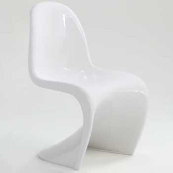 Скандинавские обеденные стулья из акрилового пластика с простой спинкой, сетчатые красные прозрачные стулья