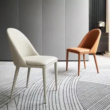 Скандинавский обеденный стул со спинкой современный простой домашний стул для отдыха модный ресторанный стул для переговоров роскошный стул