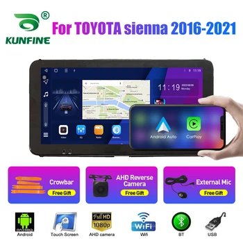 Автомобильное Радио Для TOYOTA sienna 2016-2021 Восьмиядерный Android Автомобильный DVD GPS Навигация Автомобильное Стереоустройство Головное Устройство Carplay Android Auto
