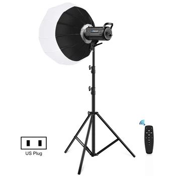 PULUZ Photography 2,8 м Осветительная стойка Штатив 65 см Софтбокс для фонаря 150 Вт Студийный светодиодный видеосвет