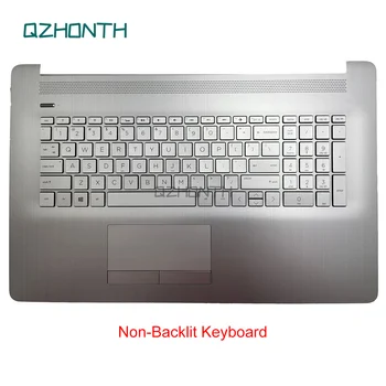 Новинка для HP 17-CA 17-BY 17BY с подставкой для рук и клавиатурой (без подсветки) серебристого цвета L92785-001